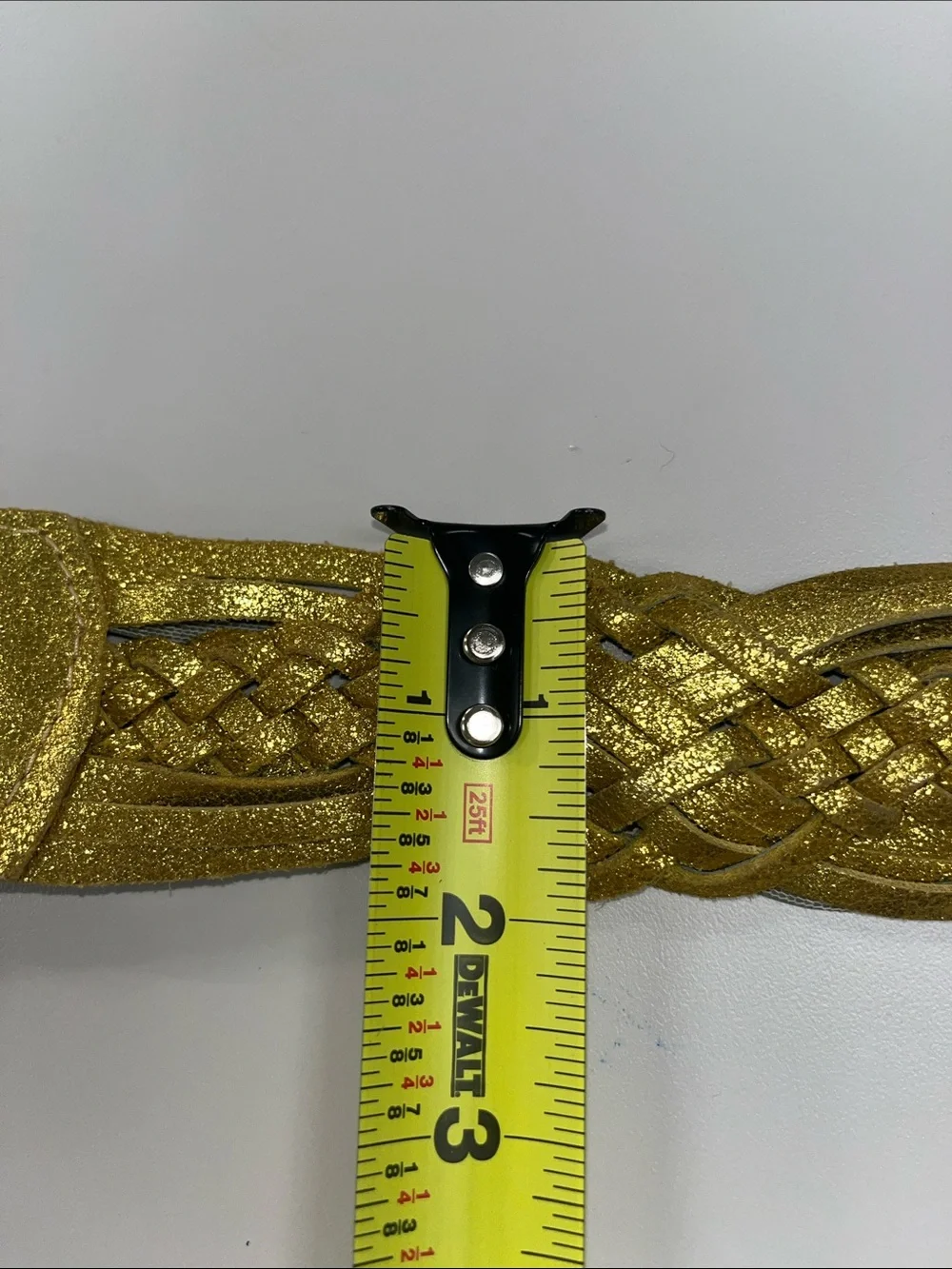 Afgan braided metallic
